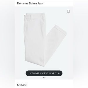 White Jeans- LILA RYAN